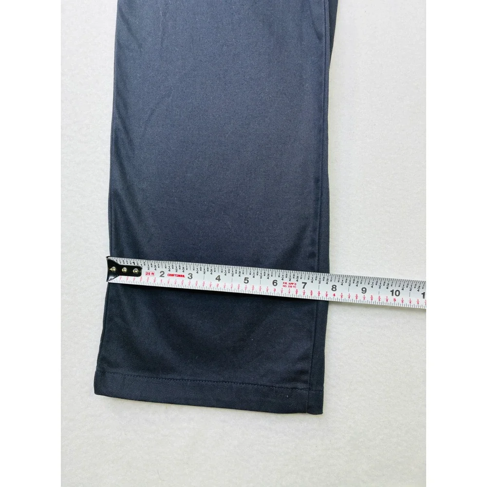 Dockers Mens Flex Straight Fit Chino Pants Navy Blue Cotton Blend Twill 34x32